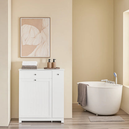 Meuble salle de bain avec bac à linge 78x38x90cm - vente privée 14:29;200007763:201336101