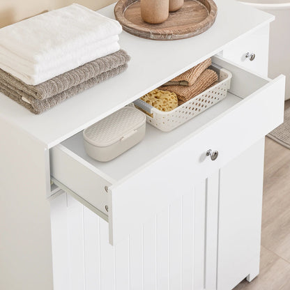 Meuble salle de bain avec bac à linge 78x38x90cm - vente privée 14:29;200007763:201336101