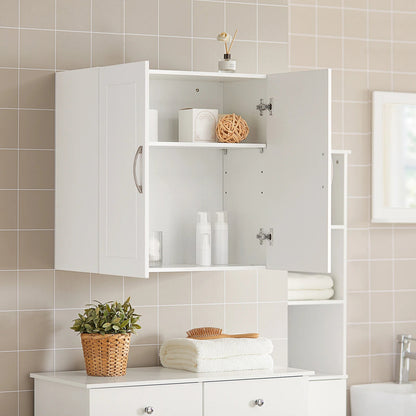 Meuble salle de bain blanc moderne 60x60x30cm - vente privée 14:365458Brown;200007763:201336101