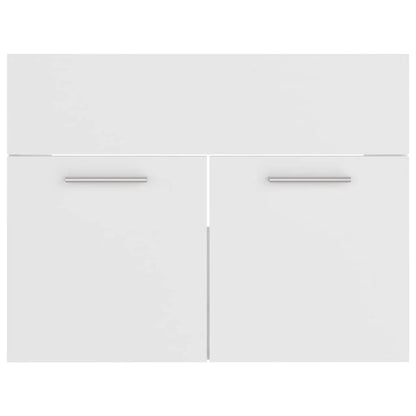 Meuble salle de bain blanc mural et moderne 60x38.5x46 cm - vente privée 14:35085060 x 38.5 x 46 cm;200007763:201336343