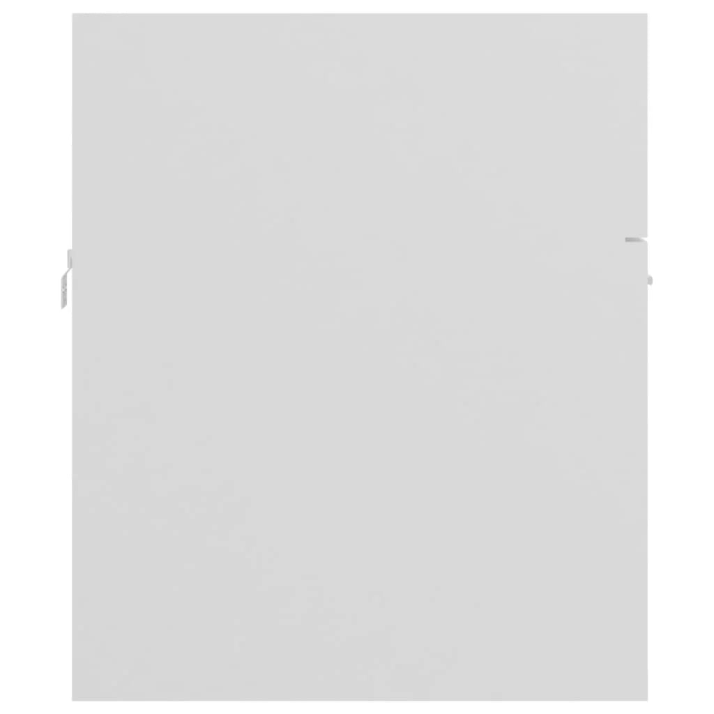 Meuble salle de bain blanc mural et moderne 60x38.5x46 cm - vente privée 14:35085060 x 38.5 x 46 cm;200007763:201336343