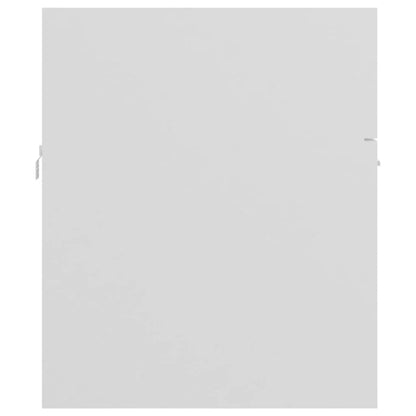 Meuble salle de bain blanc mural et moderne 60x38.5x46 cm - vente privée 14:35085060 x 38.5 x 46 cm;200007763:201336343