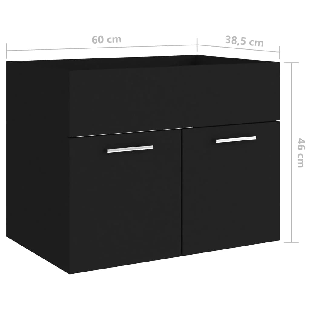 Meuble salle de bain blanc mural et moderne 60x38.5x46 cm - vente privée 14:35085060 x 38.5 x 46 cm;200007763:201336343