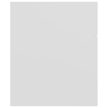 Meuble salle de bain blanc mural et moderne 60x38.5x46 cm - vente privée 14:35085060 x 38.5 x 46 cm;200007763:201336343