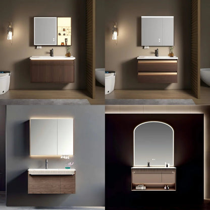 Meuble salle de bain bois de luxe moderne et élégant ensemble - vente privée 14:29Other