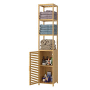 Meuble salle de bain colonne bois 169cm - 14:933Natural;200007763:201336101