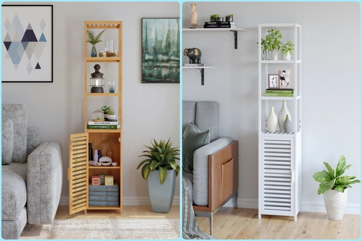 Meuble salle de bain colonne bois 169cm - 14:933Natural;200007763:201336101