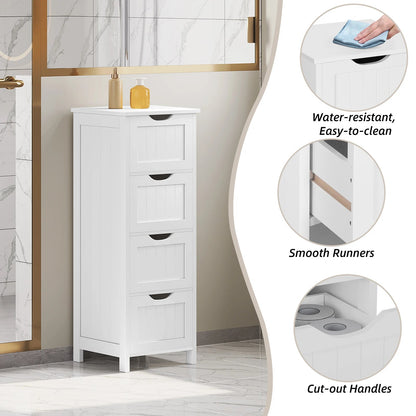 Meuble salle de bain de qualité simple et petit à multi tiroirs - vente privée 14:29White;200007763:201336101