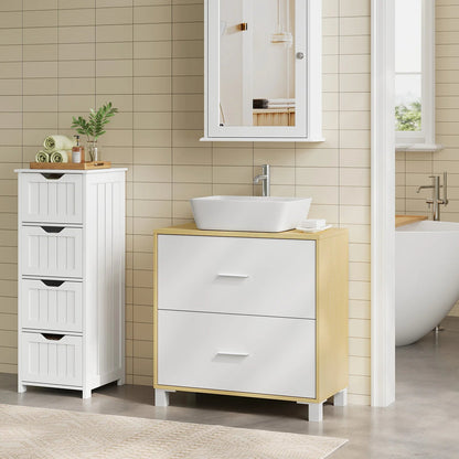 Meuble salle de bain design luxe simple 60x30x60cm - vente privée 14:29White;200007763:201336101