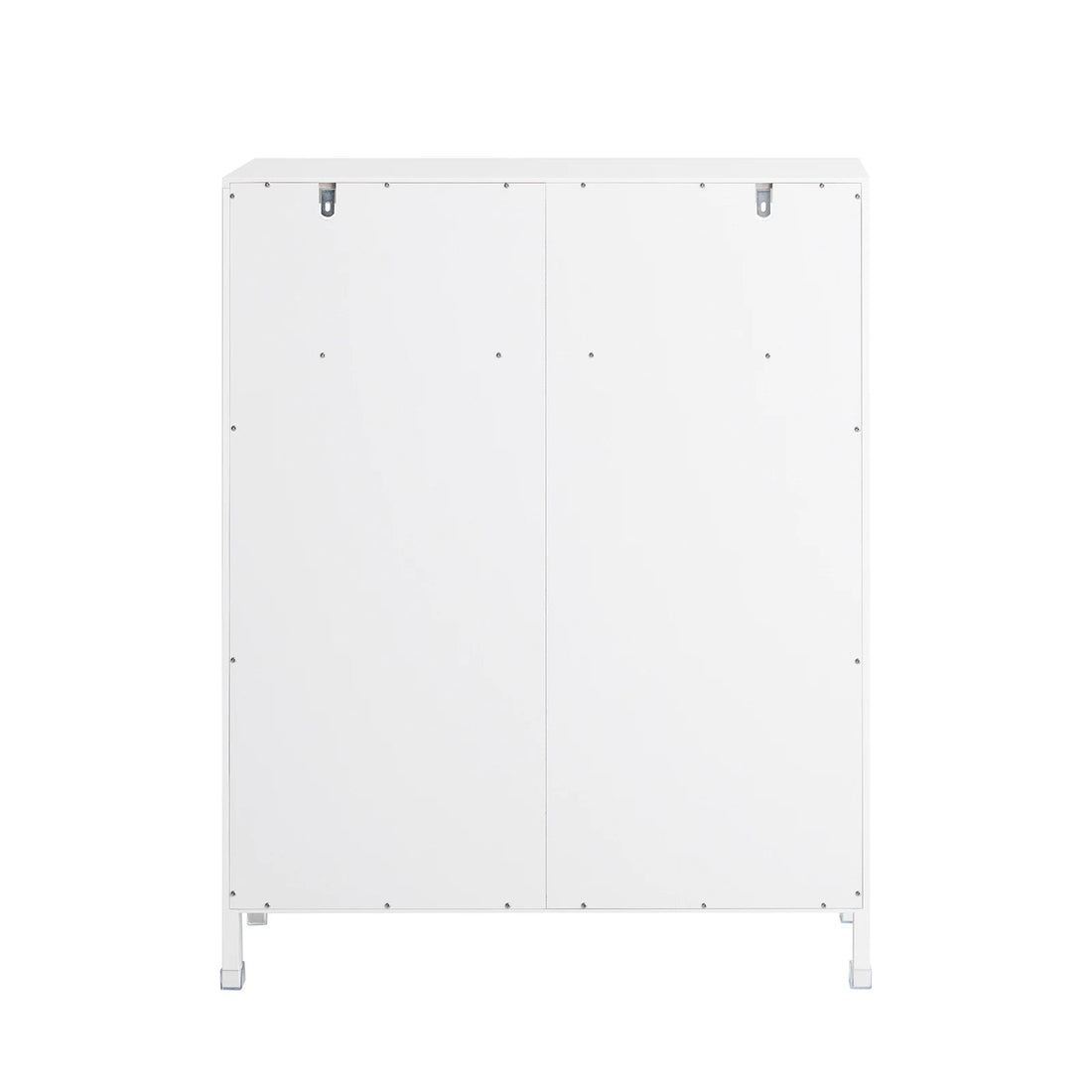 Meuble salle de bain doubles portes blanches - 70x90x35cm - vente privée 14:29;200007763:201336101