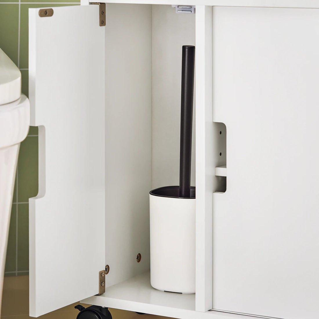Meuble salle de bain en bois d'angle - vente privée 14:29;200007763:201336101