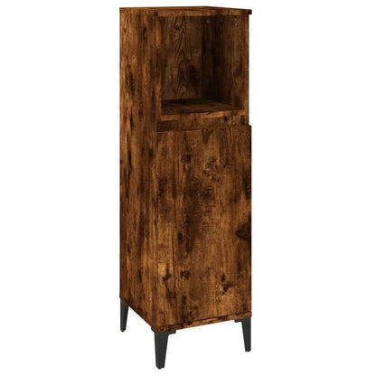 Meuble salle de bain en bois d'ingénierie ensemble de 3 pièces - vente privée 14:496;200007763:201336343