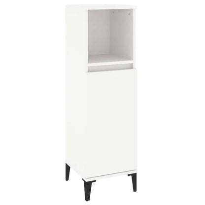 Meuble salle de bain en bois d'ingénierie ensemble de 3 pièces - vente privée 14:496;200007763:201336343