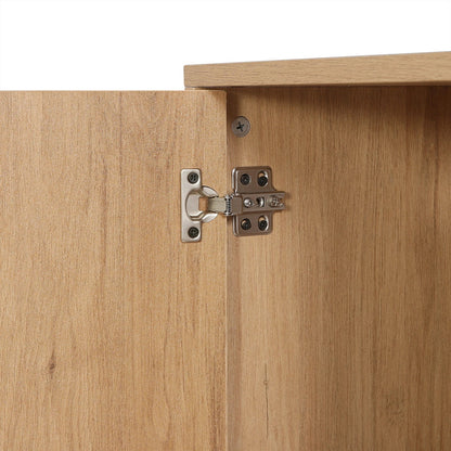 Meuble salle de bain en bois moderne 60x30x60.5cm - vente privée 14:29black light oak;200007763:201336101
