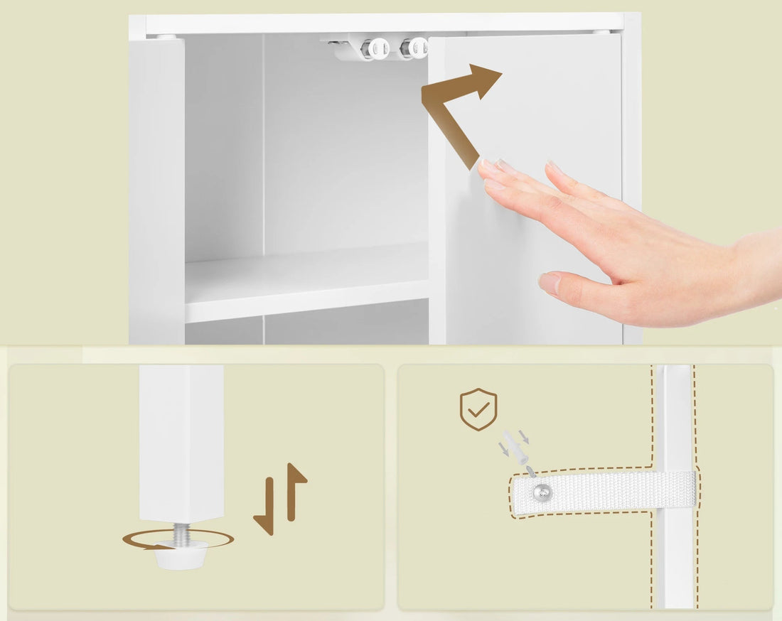 Meuble salle de bain en maille métallique ventilée - vente privée 14:29;200007763:201336101