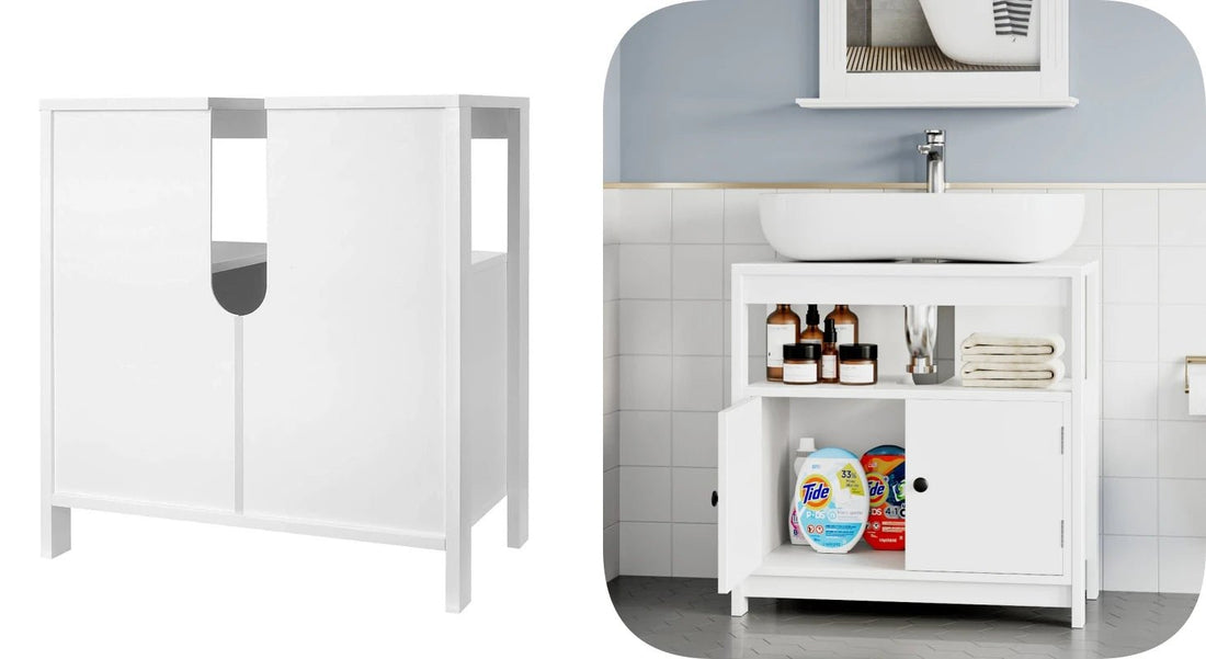 Meuble salle de bain et lavabo - 60x30x60cm - vente privée 200007763:201336101