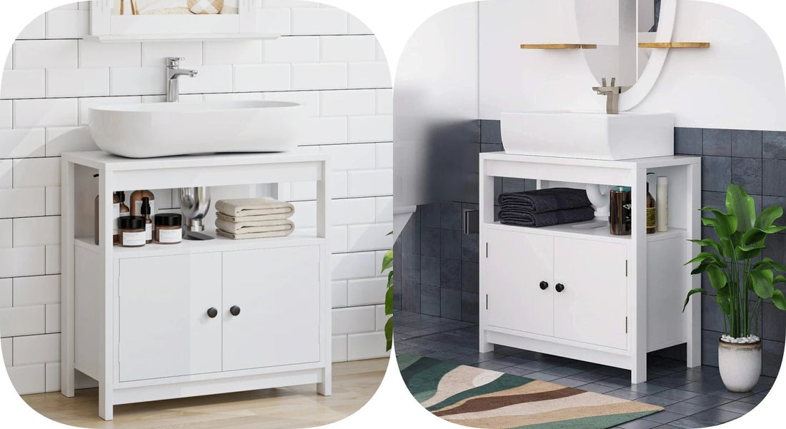 Meuble salle de bain et lavabo - 60x30x60cm - vente privée 200007763:201336101