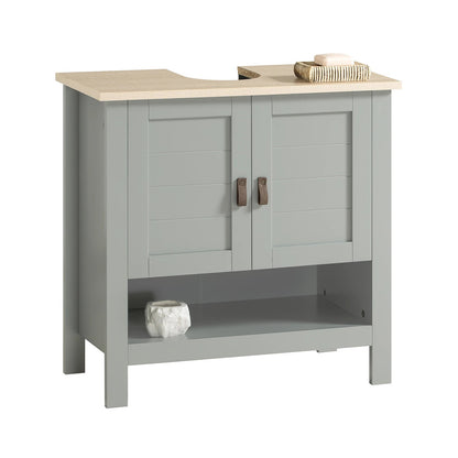 Meuble salle de bain gris sur pieds 60x60x30cm - vente privée 14:200006151;200007763:201336101