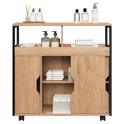 Meuble salle de bain original simple 70x70x20cm - vente privée 14:366Light Oak;200007763:201336101