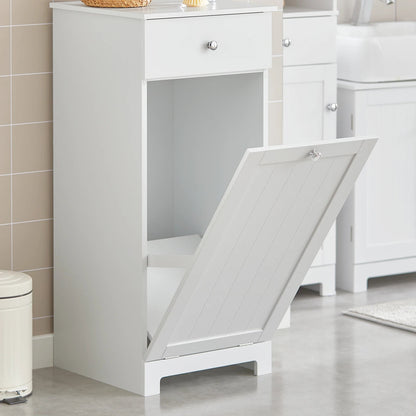 Meuble salle de bain panier linge à taille étroite - vente privée 14:29;200007763:201336101