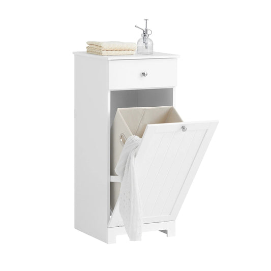 Meuble salle de bain panier linge à taille étroite - vente privée 14:29;200007763:201336101