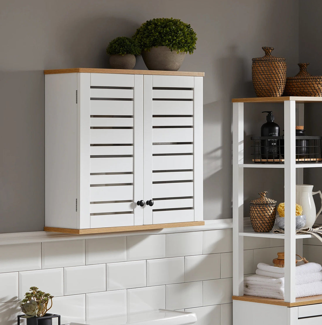 Meuble salle de bain pas cher mural - vente privée 14:29;200007763:201336101