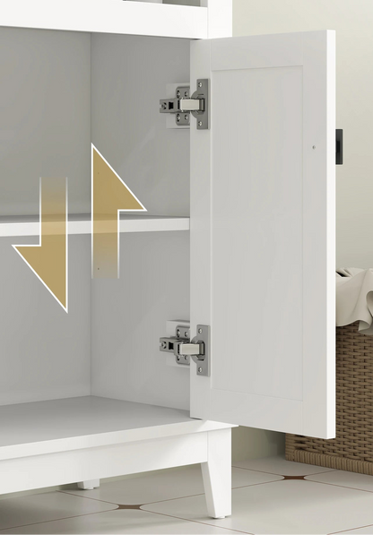 Meuble salle de bain pas cher porte en rotin - vente privée 14:-1;200007763:201336104