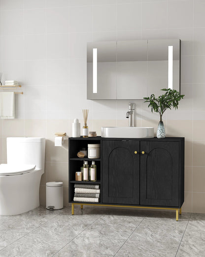 Meuble salle de bain poser au sol 30 x 90 x 63 cm - vente privée 14:29;200007763:201336101