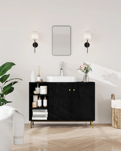 Meuble salle de bain poser au sol 30 x 90 x 63 cm - vente privée 14:29;200007763:201336101