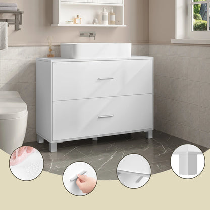 Meuble salle de bain sous lavabo 80x30x60cm - vente privée 14:29;200007763:201336101