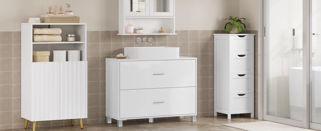 Meuble salle de bain sous lavabo 80x30x60cm - vente privée 14:29;200007763:201336101