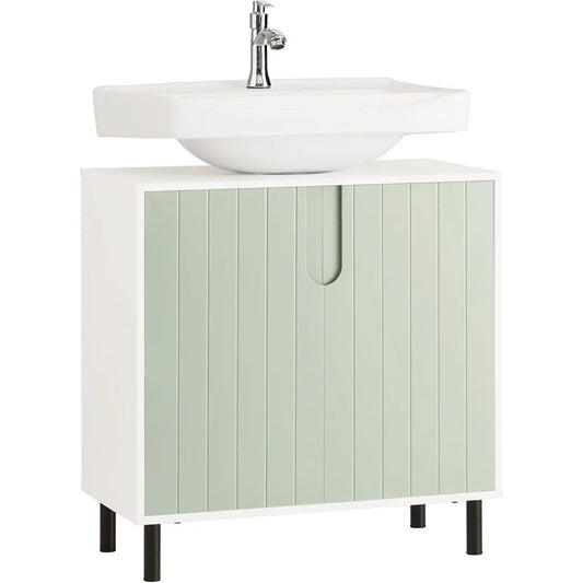 Meuble salle de bain sous lavabo de taille 60 x 30 x 60 cm - vente privée 14:29B0CVXM5W4H;200007763:201336342