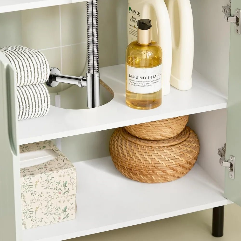 Meuble salle de bain sous lavabo de taille 60 x 30 x 60 cm - vente privée 14:29B0CVXM5W4H;200007763:201336342