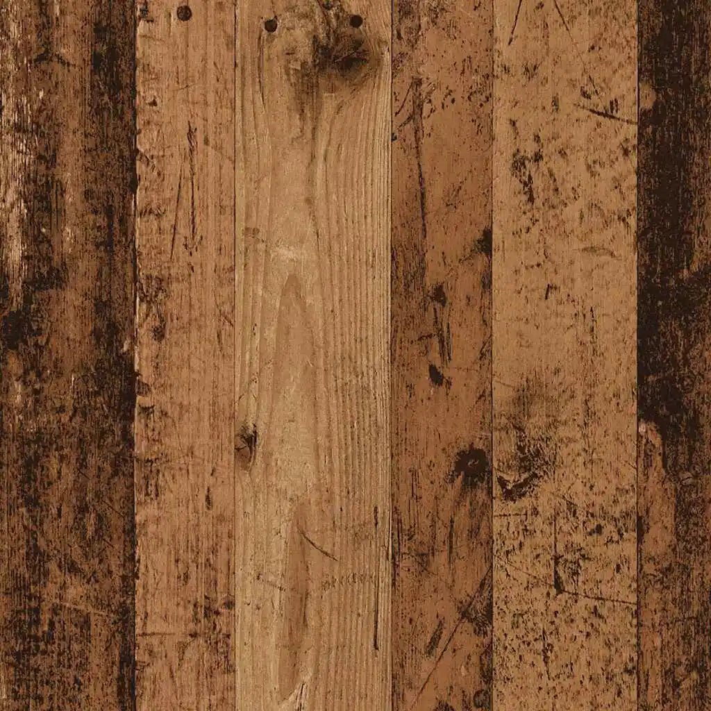 Meuble salle de bain sous lavabo en bois ancien - vente privée 14:35085290 x 38.5 x 46 cm;200007763:201336343