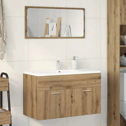Meuble salle de bain sous lavabo en bois ancien - vente privée 14:35085290 x 38.5 x 46 cm;200007763:201336343