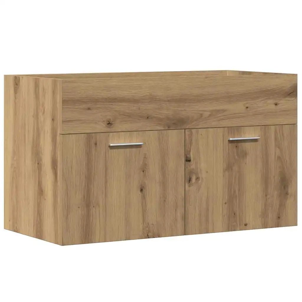 Meuble salle de bain sous lavabo en bois ancien - vente privée 14:35085290 x 38.5 x 46 cm;200007763:201336343