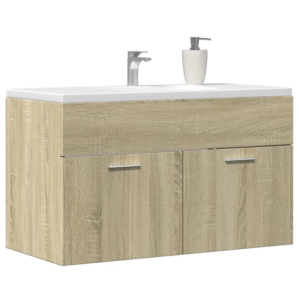Meuble salle de bain sous lavabo en bois ancien - vente privée 14:35085290 x 38.5 x 46 cm;200007763:201336343
