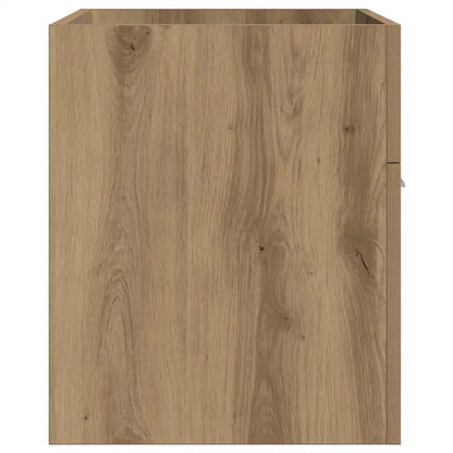 Meuble salle de bain sous lavabo en bois ancien - vente privée 14:35085290 x 38.5 x 46 cm;200007763:201336343