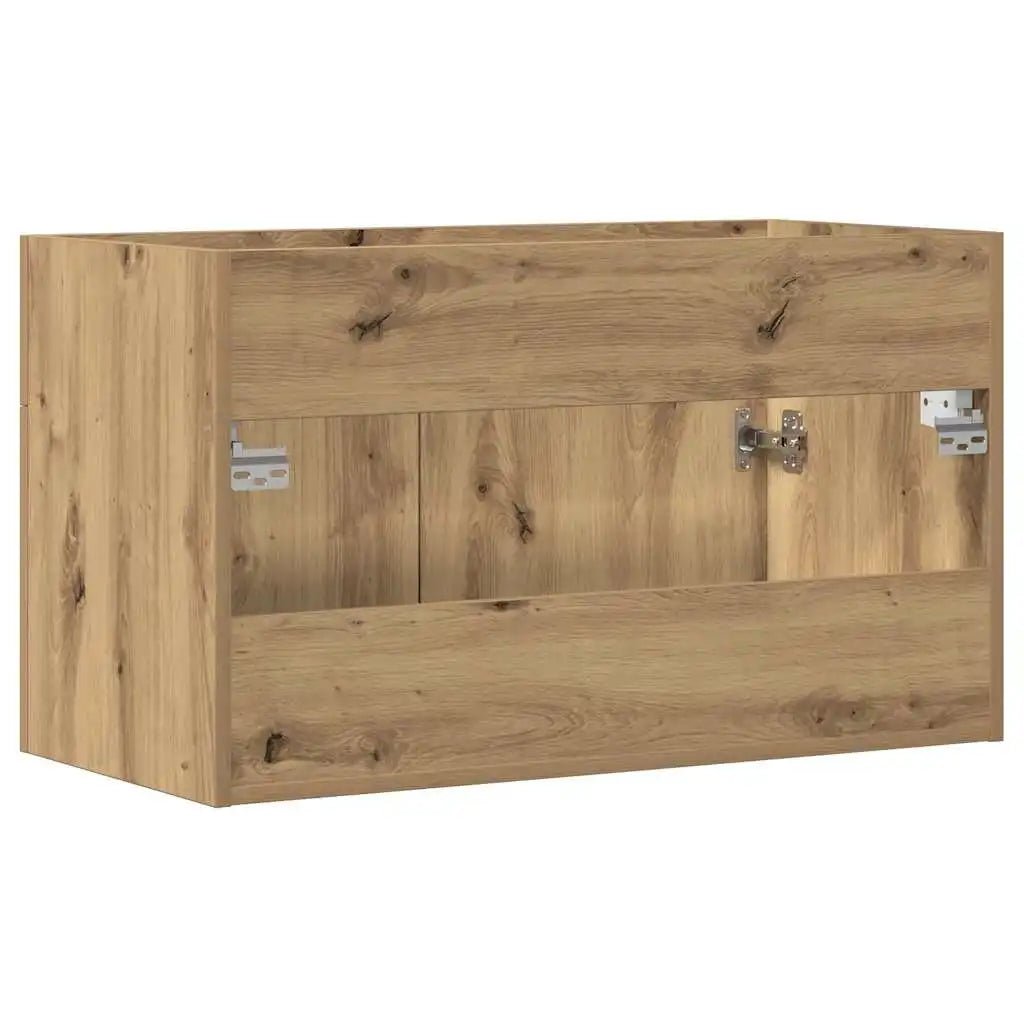 Meuble salle de bain sous lavabo en bois ancien - vente privée 14:35085290 x 38.5 x 46 cm;200007763:201336343