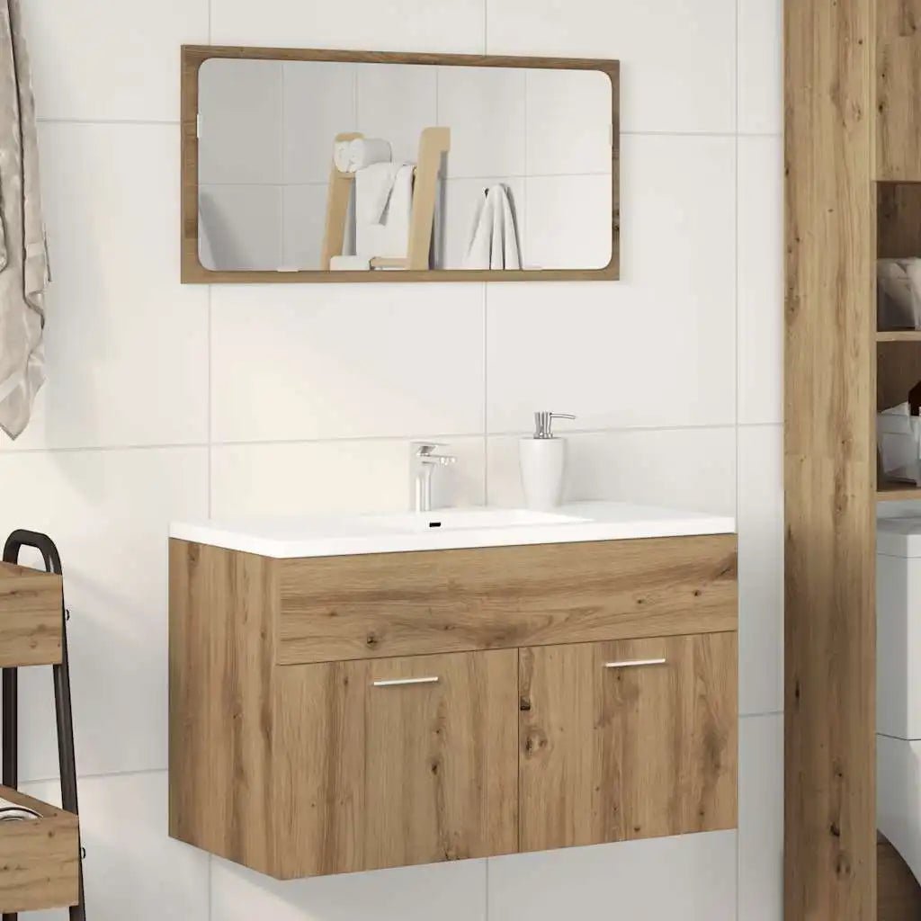 Meuble salle de bain sous lavabo en bois ancien - vente privée 14:35085290 x 38.5 x 46 cm;200007763:201336343