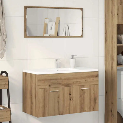 Meuble salle de bain sous lavabo en bois ancien - vente privée 14:35085290 x 38.5 x 46 cm;200007763:201336343