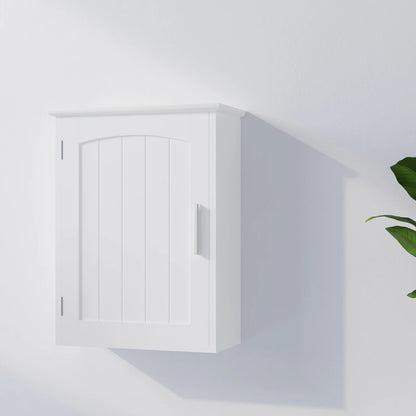 Meuble salle de bain suspendu blanc 40x52x18cm - vente privée 14:29;200007763:201336101