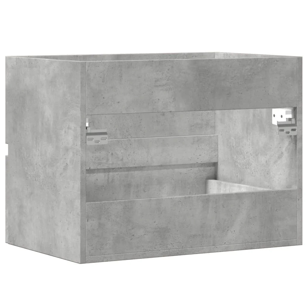 Meuble salle de bain suspendu gris - vente privée 14:35085260 x 38.5 x 45 cm;200007763:201336343