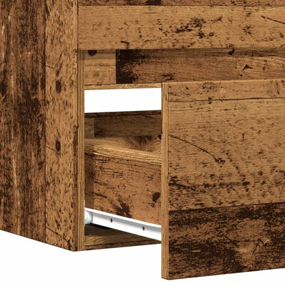 Meuble salle de bain suspendu gris - vente privée 14:35085260 x 38.5 x 45 cm;200007763:201336343