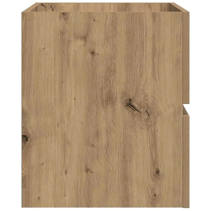 Meuble salle de bain suspendu gris - vente privée 14:35085260 x 38.5 x 45 cm;200007763:201336343