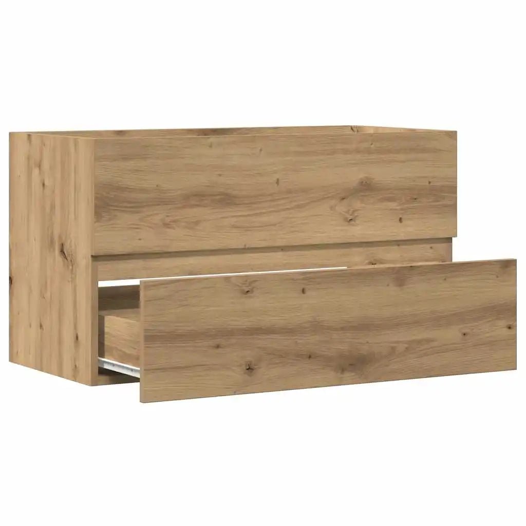Meuble salle de bain suspendu gris - vente privée 14:35085260 x 38.5 x 45 cm;200007763:201336343