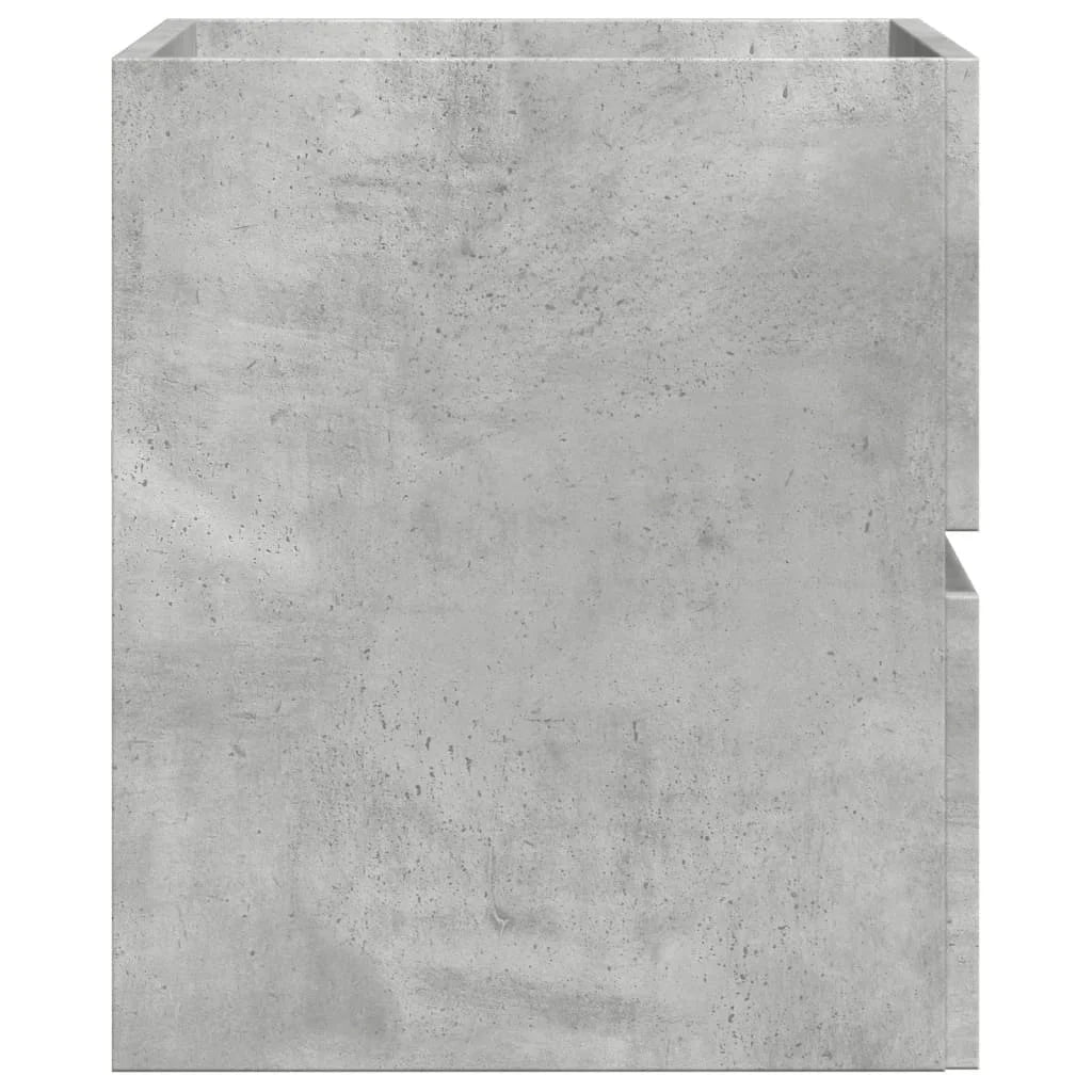 Meuble salle de bain suspendu gris - vente privée 14:35085260 x 38.5 x 45 cm;200007763:201336343