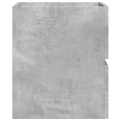 Meuble salle de bain suspendu gris - vente privée 14:35085260 x 38.5 x 45 cm;200007763:201336343