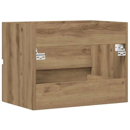 Meuble salle de bain suspendu gris - vente privée 14:35085260 x 38.5 x 45 cm;200007763:201336343
