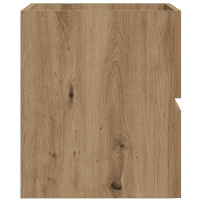 Meuble salle de bain suspendu gris - vente privée 14:35085260 x 38.5 x 45 cm;200007763:201336343